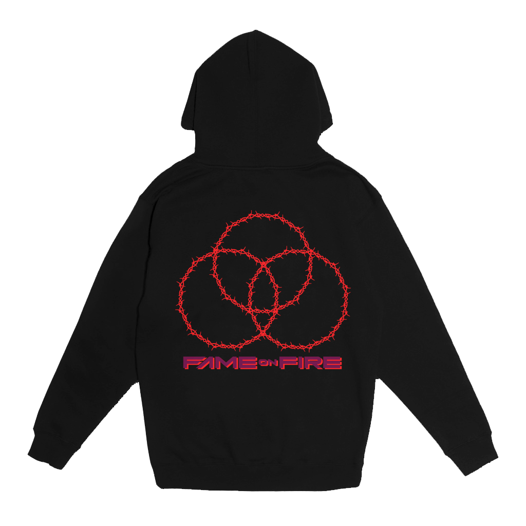 Barbed Wire Rings Hoodie