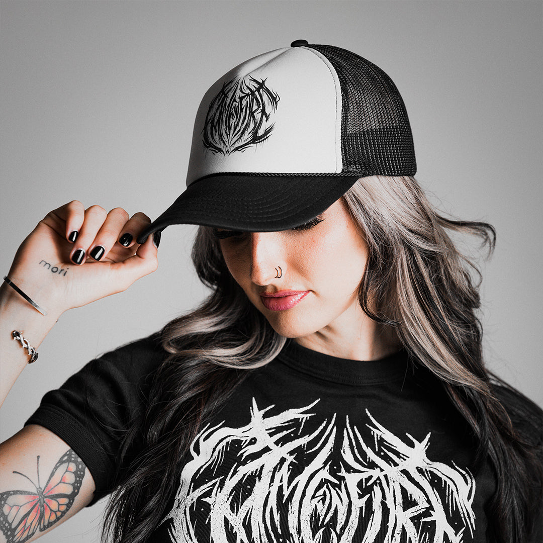 Metal Logo Foam Trucker Hat